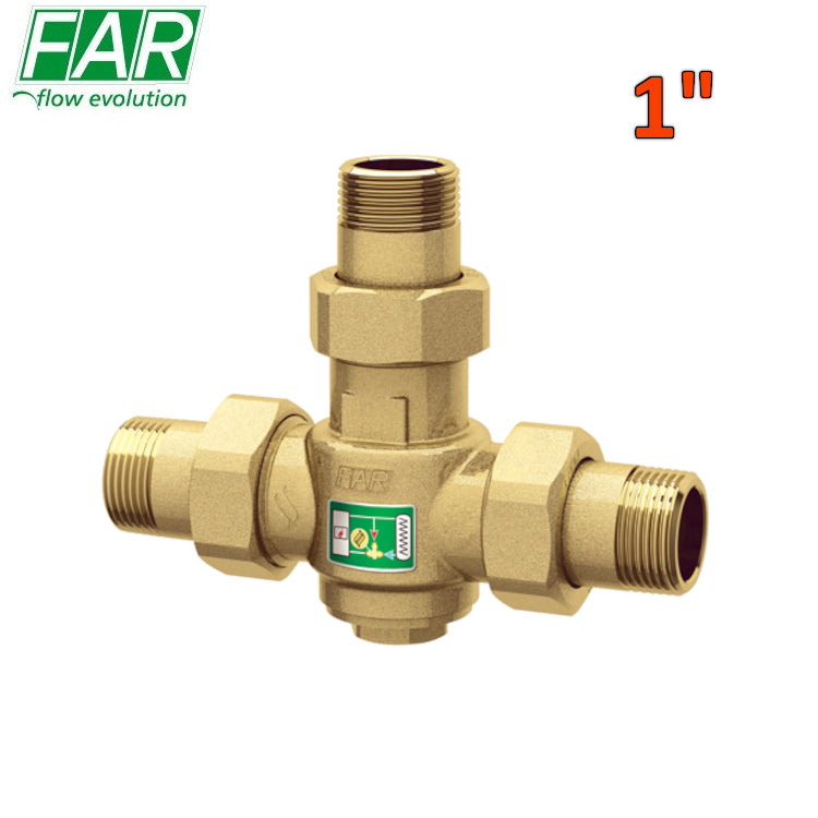 3966 - VALVOLA ANTICONDENSA DA 1'' PER GENERATORI DI CALORE A COMBUSTIBILE SOLIDO - FAR
