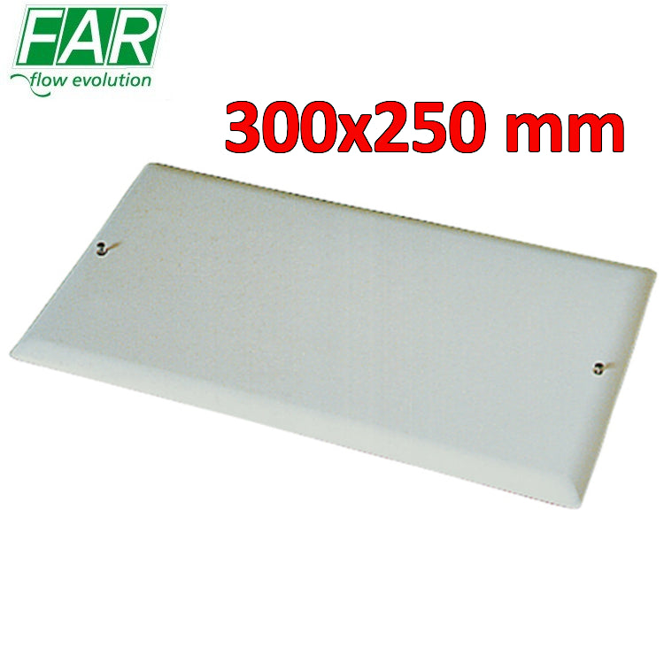 6140300 - COPERCHIO 300X250 PER CASSETTA COLLETTORE CON VITI E FISSAGGIO FAR