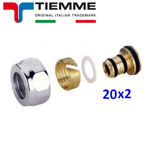 ADATTATORE TUBO MULTISTRATO 20x2 - 3/4'' - TIEMME