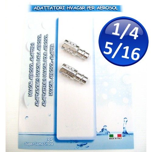 Adattatori x bombole aerosol EXTREME - 1/4 e 5/16