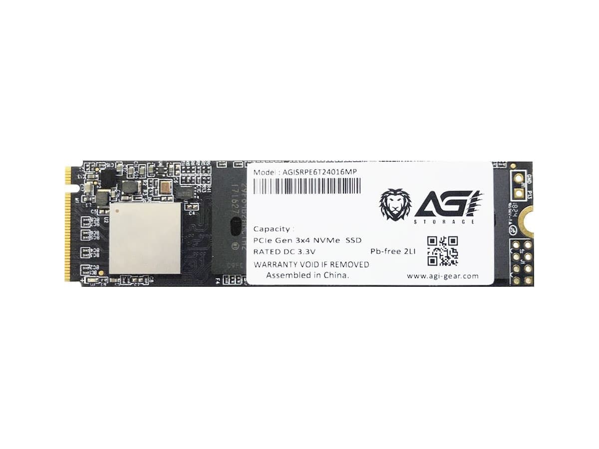 AGI INTERNAL SSD AI218 2TB DRAM M.2 PCIE R/W 3500/3270 TLC GEN 3X4