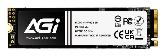 AGI Technology AI298 512GB M.2 PCI Express 3.0 NVMe 3D NAND