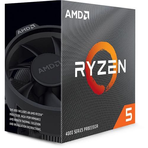 AMD CPU RYZEN 5, 4500, AM4, 4.10GHz 6 CORE, CACHE 11MB, 65W WRAITH STEALTH COOLER
