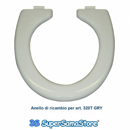 THERMOSETTING REPLACEMENT RING for bidet toilet seat for item 320 ORIGINAL