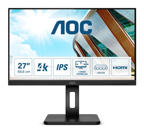 AOC MONITOR 27 LED TN 16:9 FHD 250 CDM 2MS PIVOT DVI/HD, MULTIMEDIA