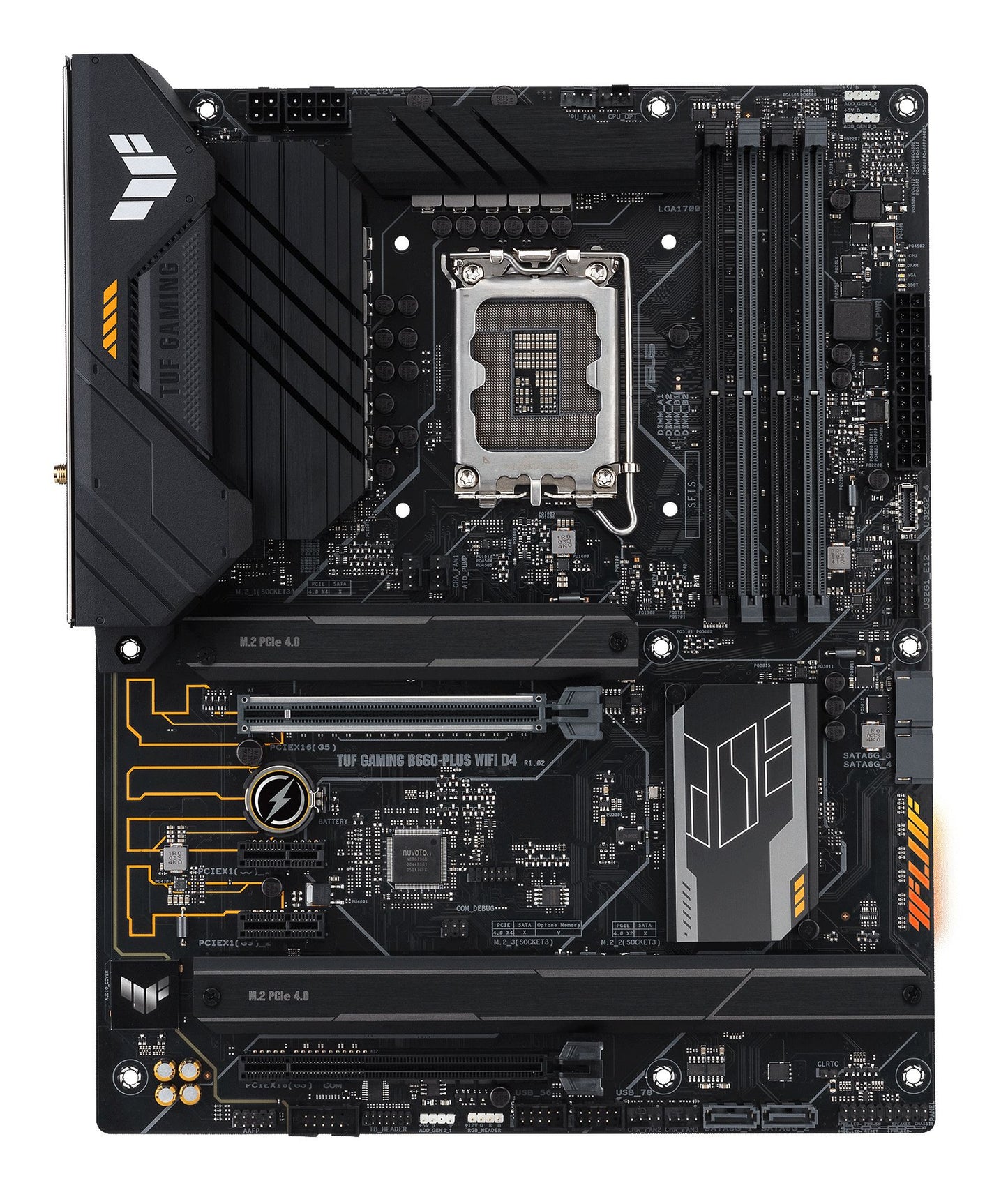 ASUS TUF GAMING B660-PLUS WIFI D4 Intel B660 LGA 1700 ATX