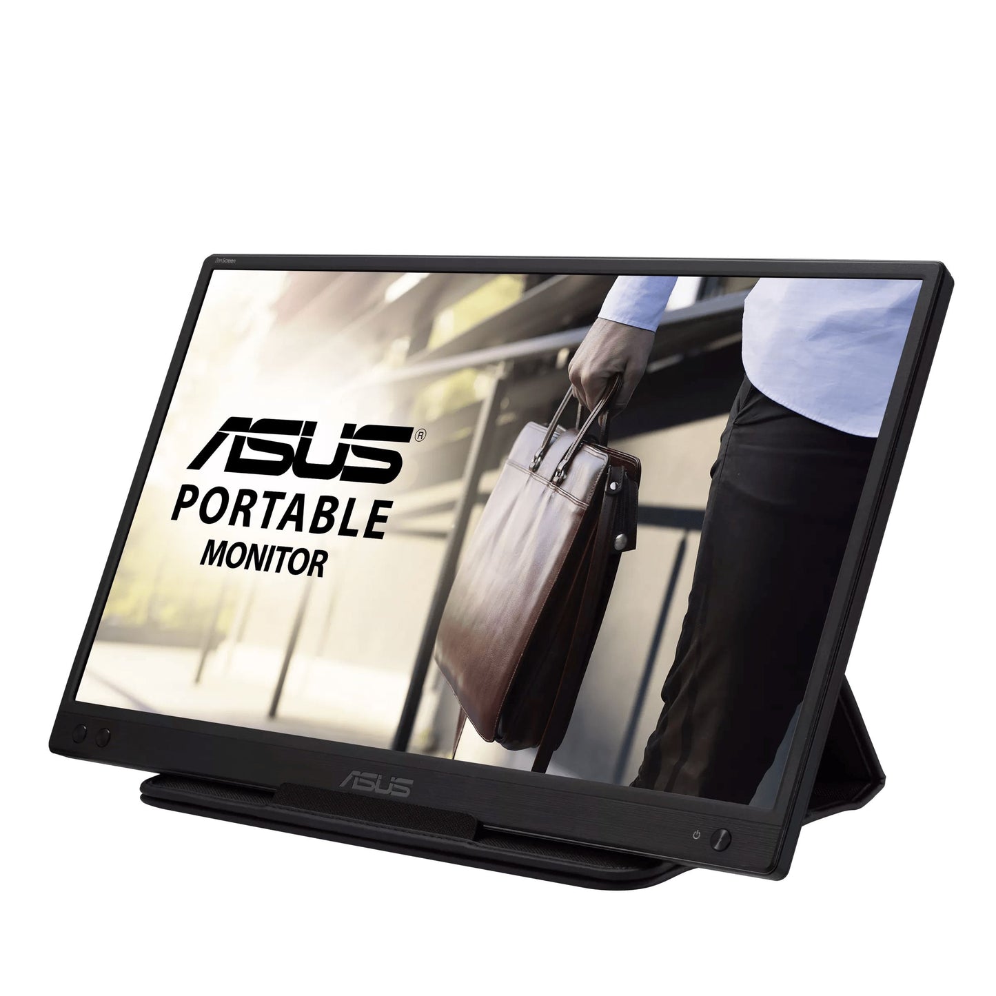 ASUS ZenScreen MB166C PC Monitor 39.6 cm (15.6") 1920 x 1080 pixels Full HD LED Black