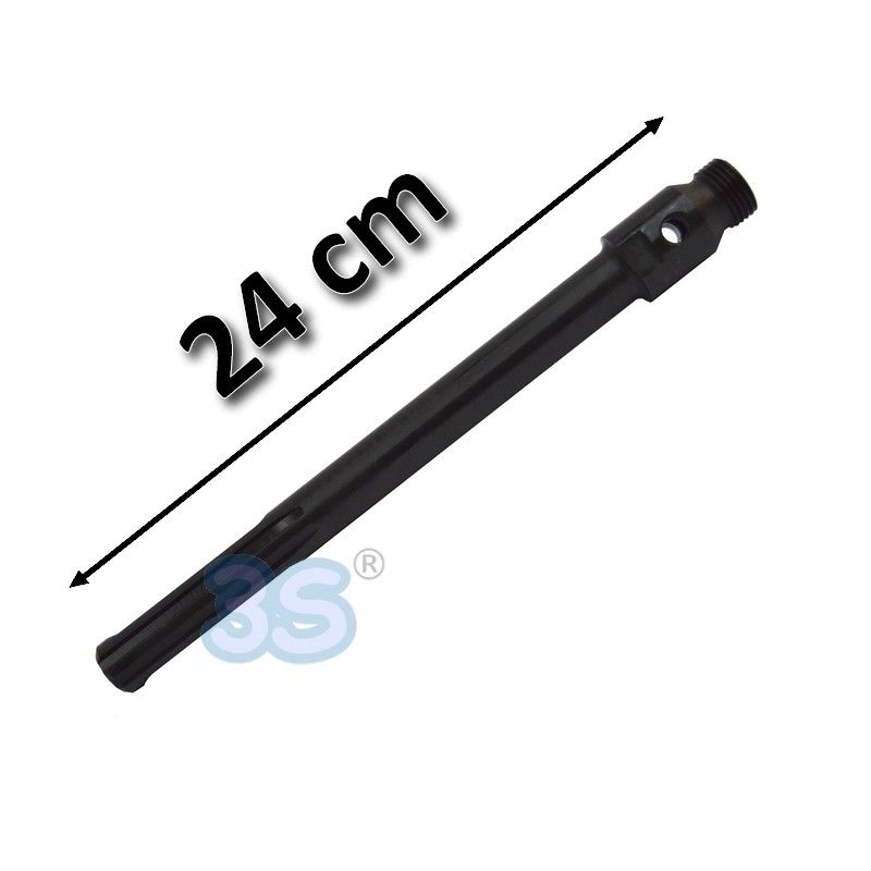 Attacco prolunga 24 cm sds max plus per fresa foretto