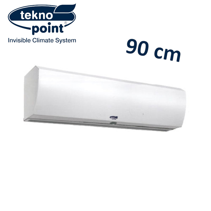 BARRIERA D'ARIA CENTRIFUGA TEKNOPOINT CON TELECOMANDO DA 90 cm. PORTATA D'ARIA 1020 MC