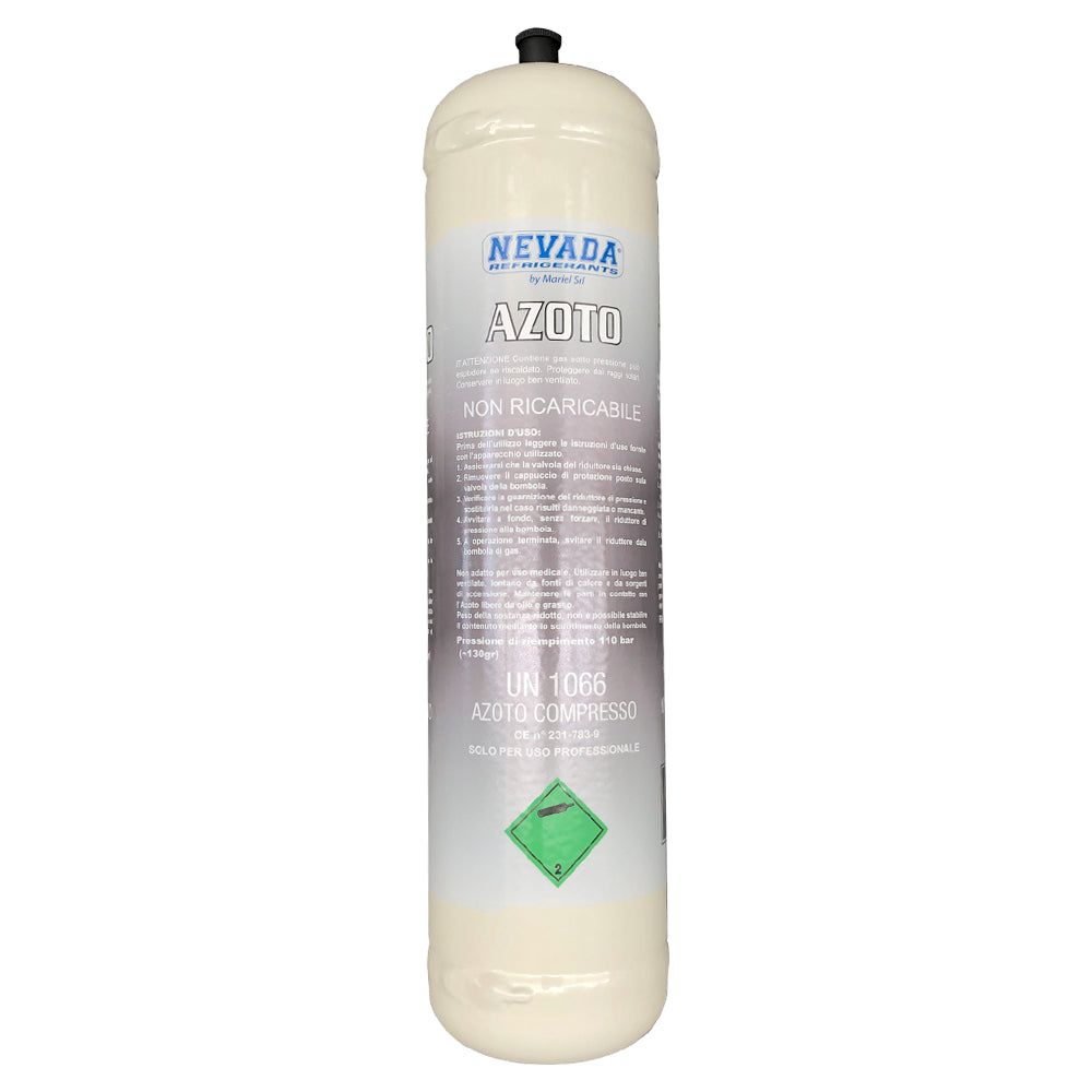 1 Lt Nitrogen Cartridge Cylinder - 110 bar