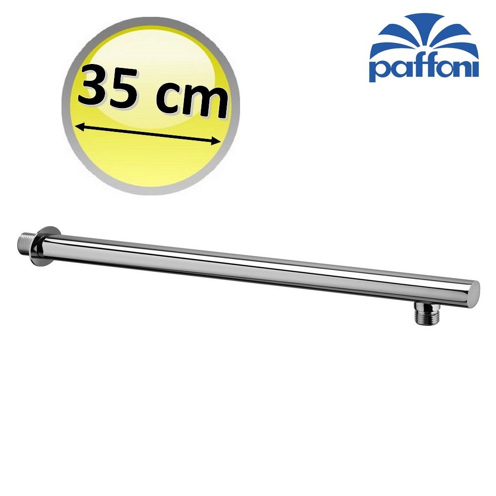 PAFFONI ZSOF090CR 35cm elliptical shower arm