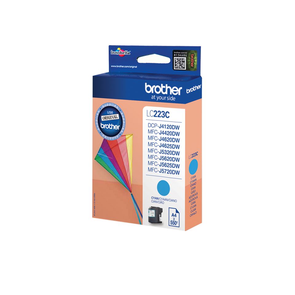 Brother LC-223C Ink Cartridge 1 pc Original Cyan