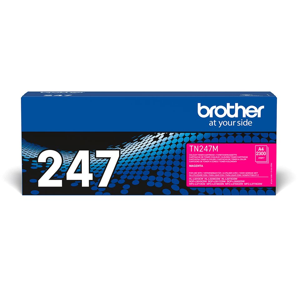 Brother TN-247M Toner Cartridge 1 pc Original Magenta