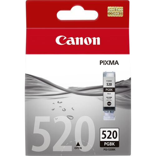 CANON CART INK SERBATOIO NERO PGI-520BK (CONT. 19ML) PIXMA IP4600 IP4700