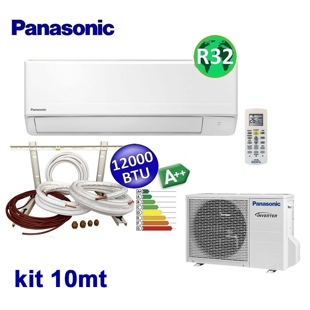 Panasonic BZ Series 12,000 BTU Single Split Inverter Air Conditioner - R32 A++ + 10m Installation Kit