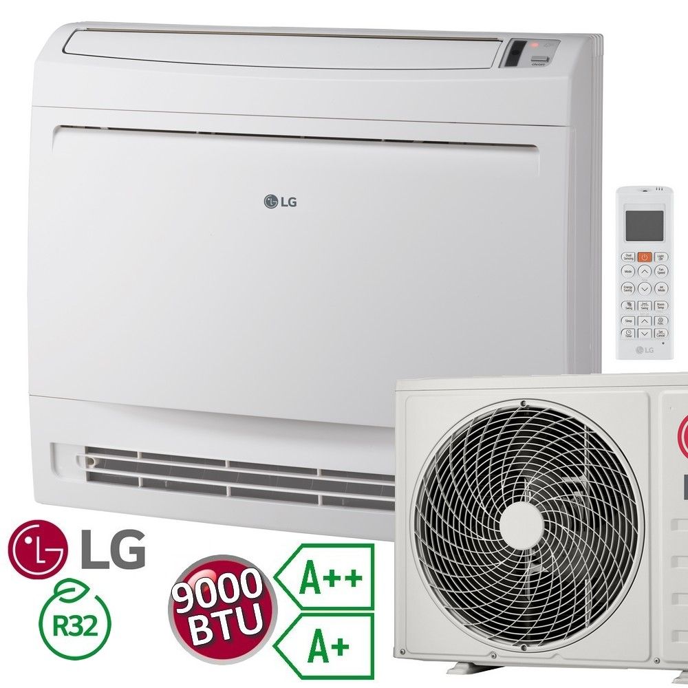 LG 9000 BTU 2.5 kW A++ A+ floor-standing single console air conditioner