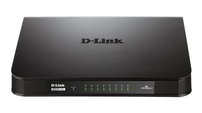 D-LINK SWITCH 16 GIGABIT PORTS EASY DESKTOP