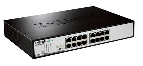 D-LINK SWITCH 16 GIGABIT PORTS SOHO