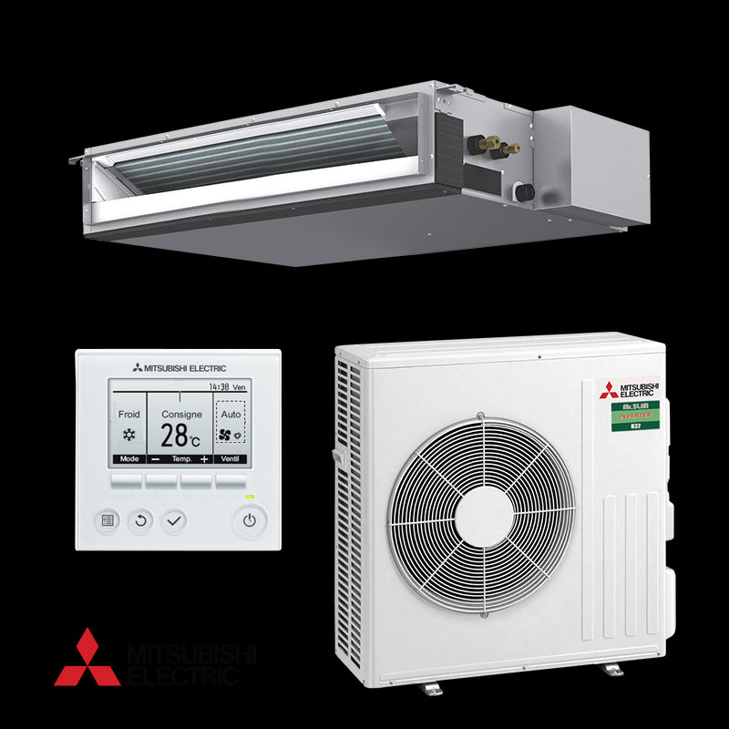 Duct Air conditioner Mitsubishi Electric SEZ-M60DA + SUZ-M60VA