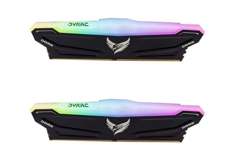 DYNAC RAM 32GB DDR5 6000MHZ KIT (2X16GB) WITCHCRAFT BLACK CL38 RGB