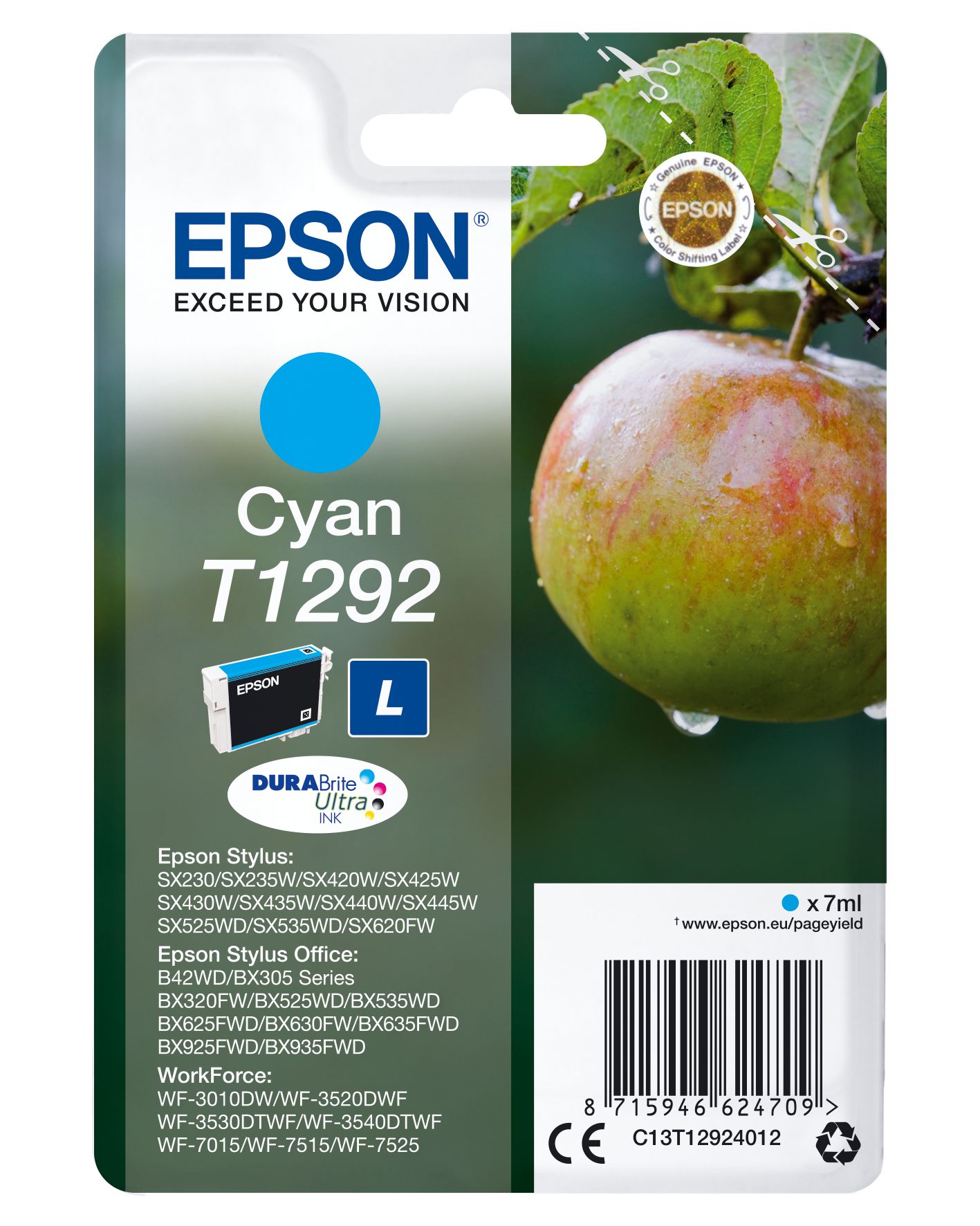 Epson Cyan Cartridge