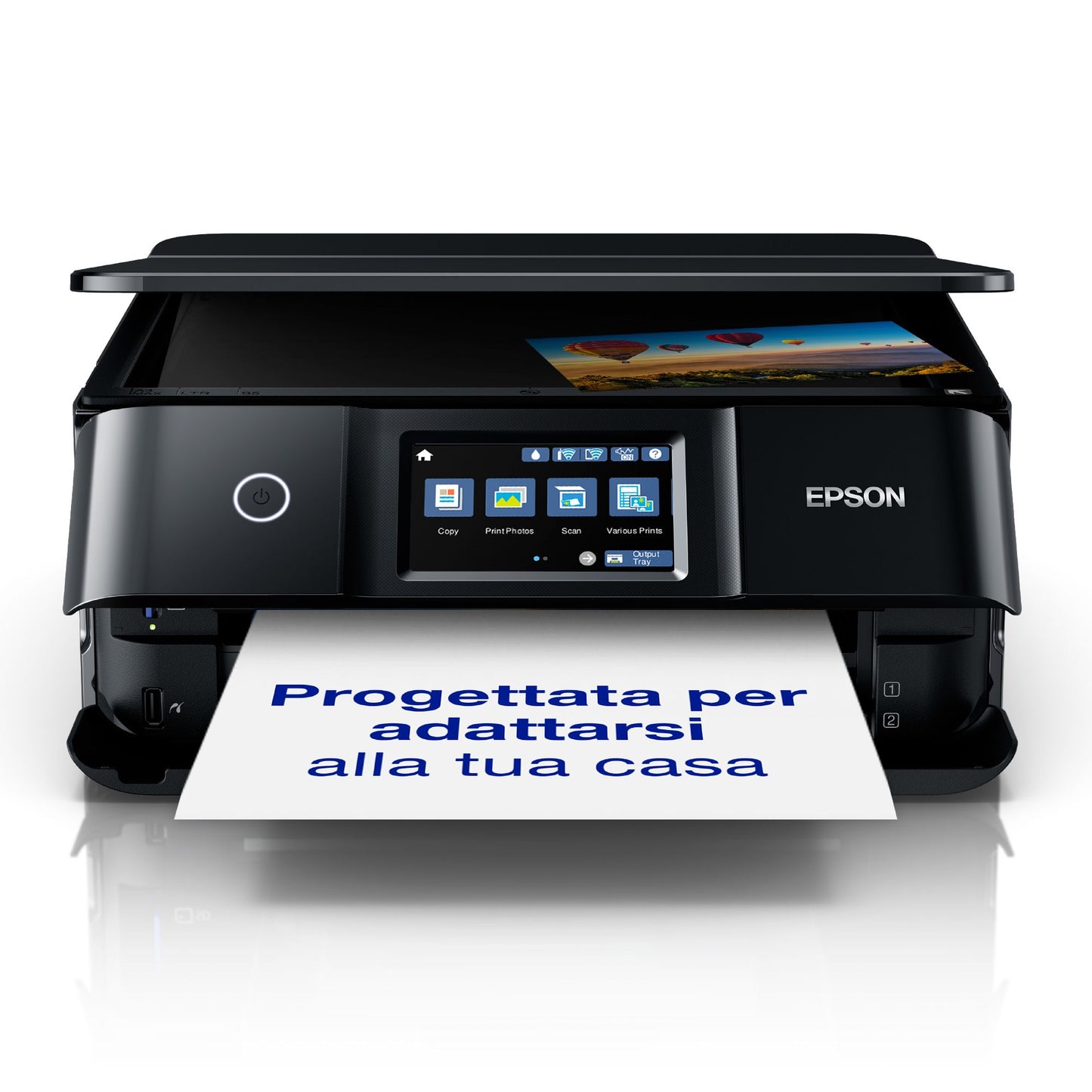 Epson Expression Photo XP-8700 A4 Multifunction Photo Printer, Wi-Fi Direct, 10.9 cm LCD Display, CD/DVD Printing, App
