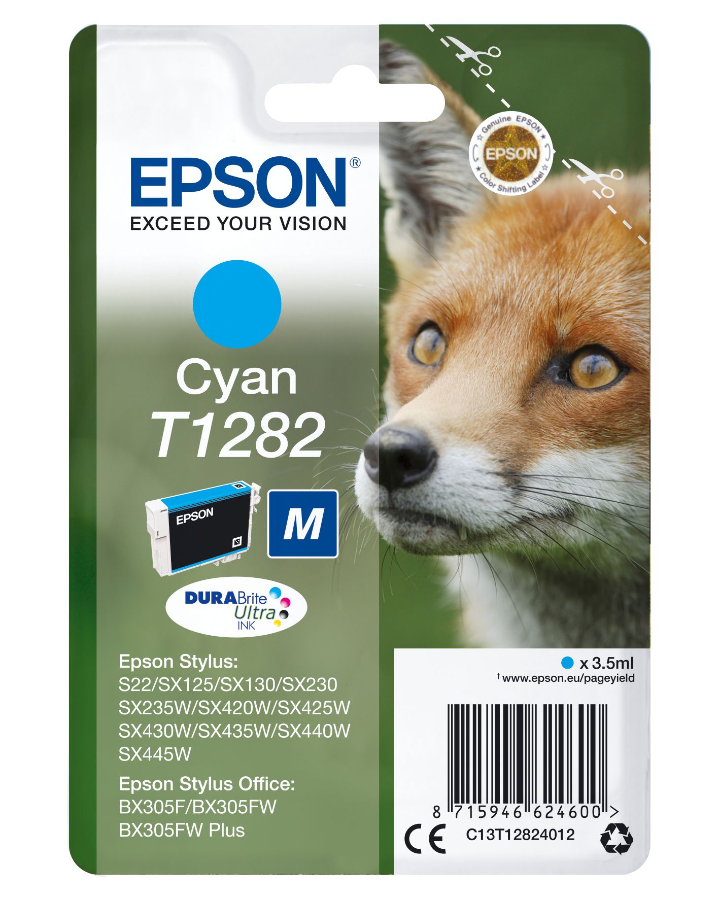 Epson Fox Cyan Cartridge