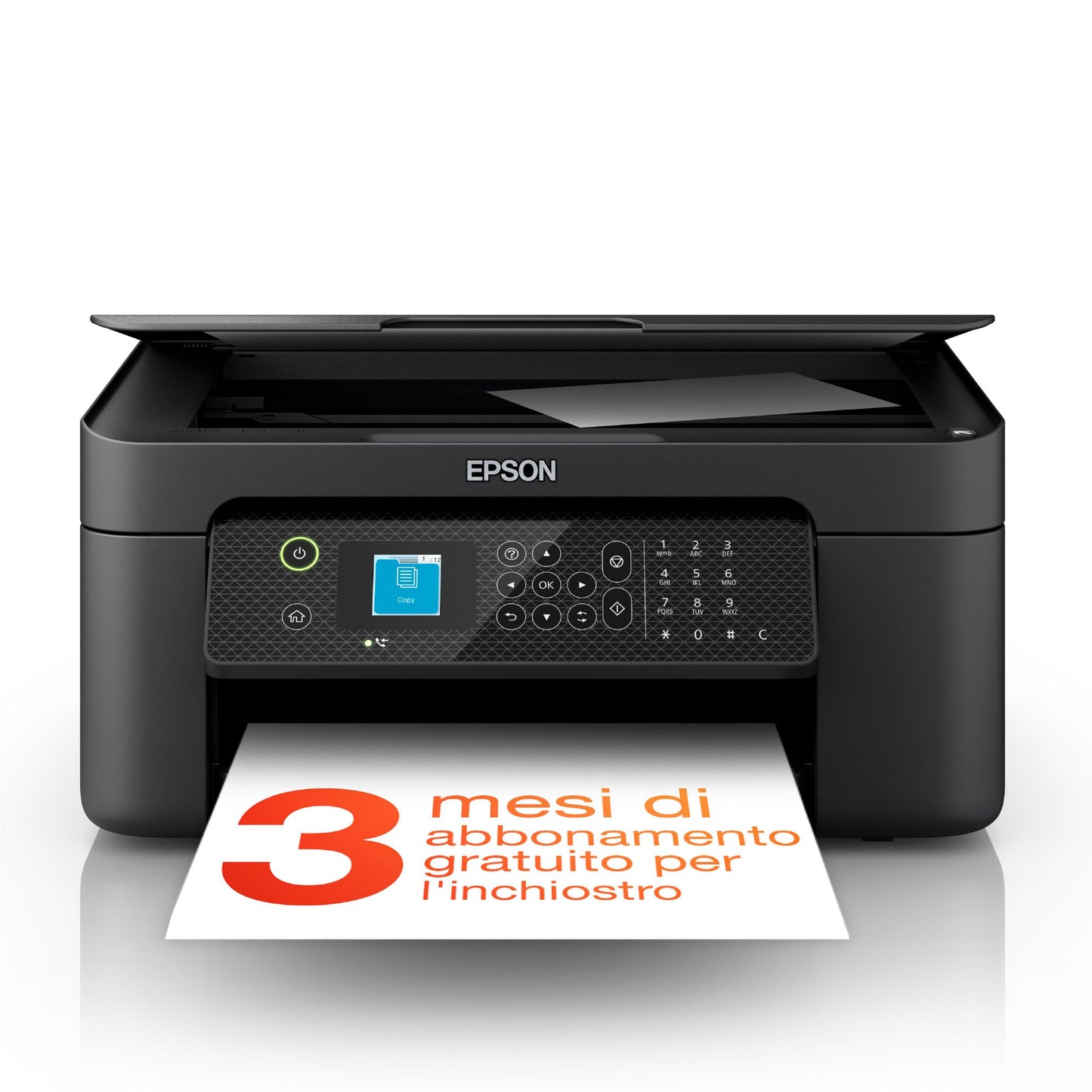 Epson WorkForce WF-2910DWF A4 inkjet multifunction printer (print, scan, copy) 3.7cm LCD display, WiFi Direct