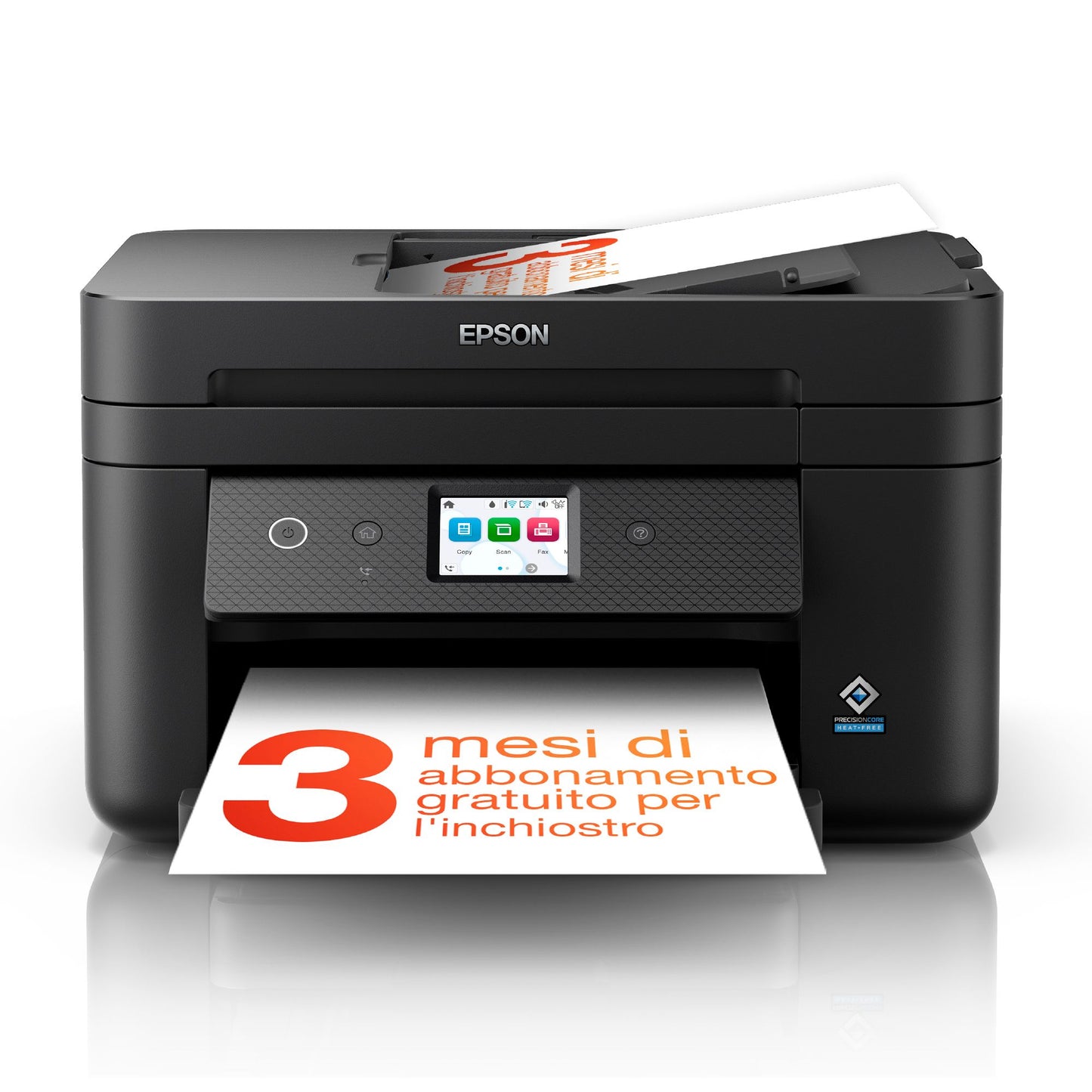 Epson WorkForce WF-2960DWF A4 inkjet multifunction printer (print, scan, copy), 6.1 cm LCD display, ADF, Wi