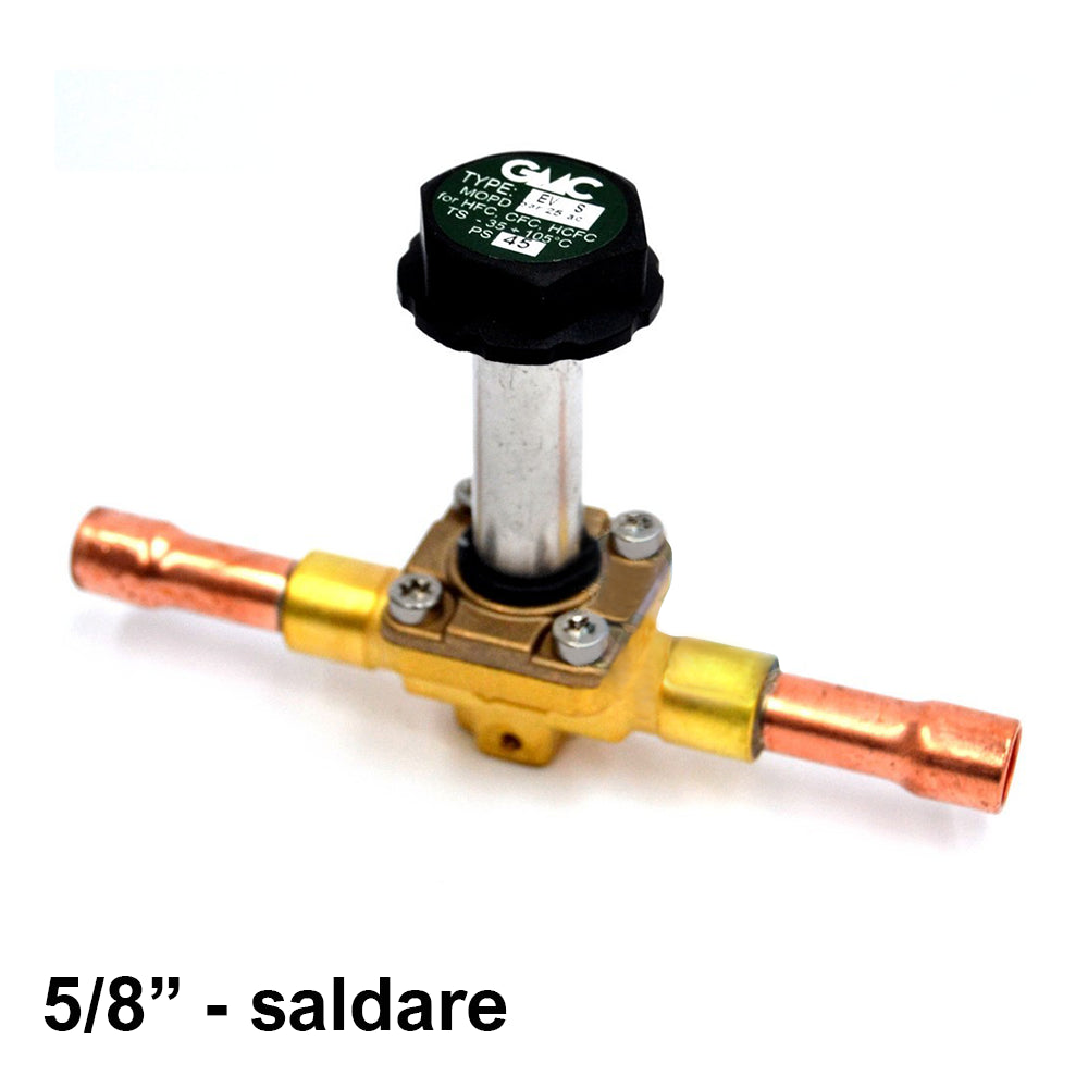EV125S - Elettrovalvola valvola solenoide GMC attacchi a saldare 16 x 16 mm ods
