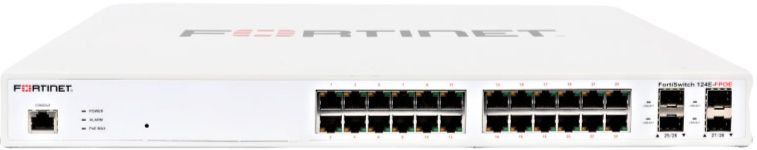 FORTISWITCH-124G-FPOE L2 FORTIGATE SWITCH CON P. POE MULTIGIGABIT 24X 2.5G/1G/100M P. 8X 802.3BT