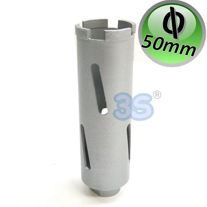 Fresa al diamante per carotatrice Ø 50 mm - lunghezza 160mm