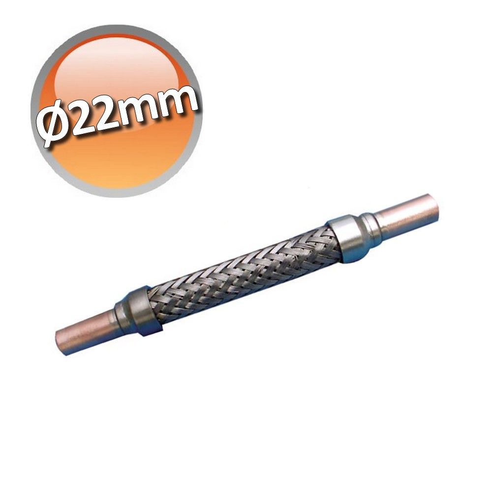 Giunto flessibile antivibrante a saldare diametro Ø 22 mm