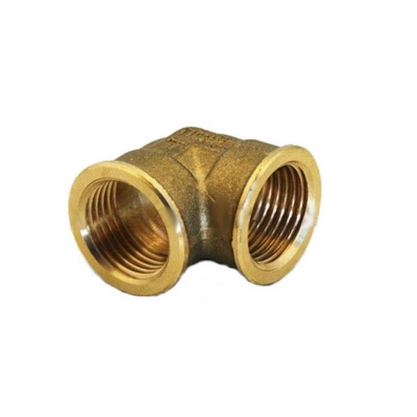 FF 1/2'' brass elbow fitting - water gas