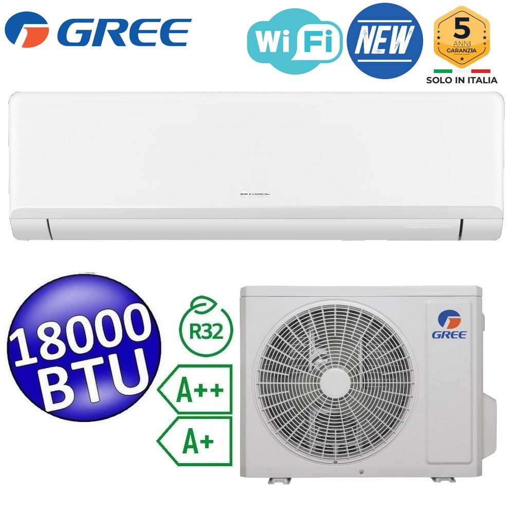 GREE NEWARI 18000 BTU A++/A+ WiFi Inverter Single Air Conditioner