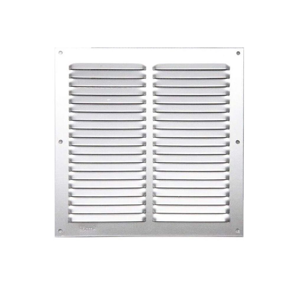 Griglia in alluminio da appoggio 20x20 cm aerazione ventilazione