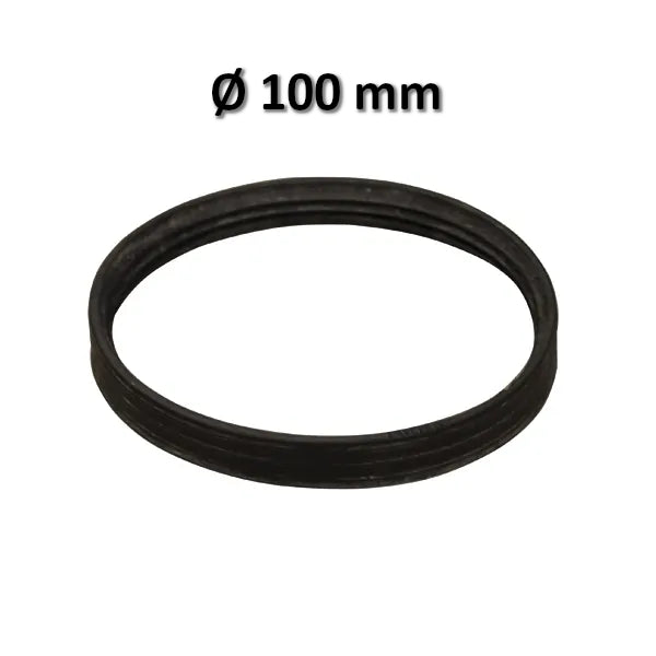 Sealing gasket Ø 100 mm for steel chimney pipes and fittings