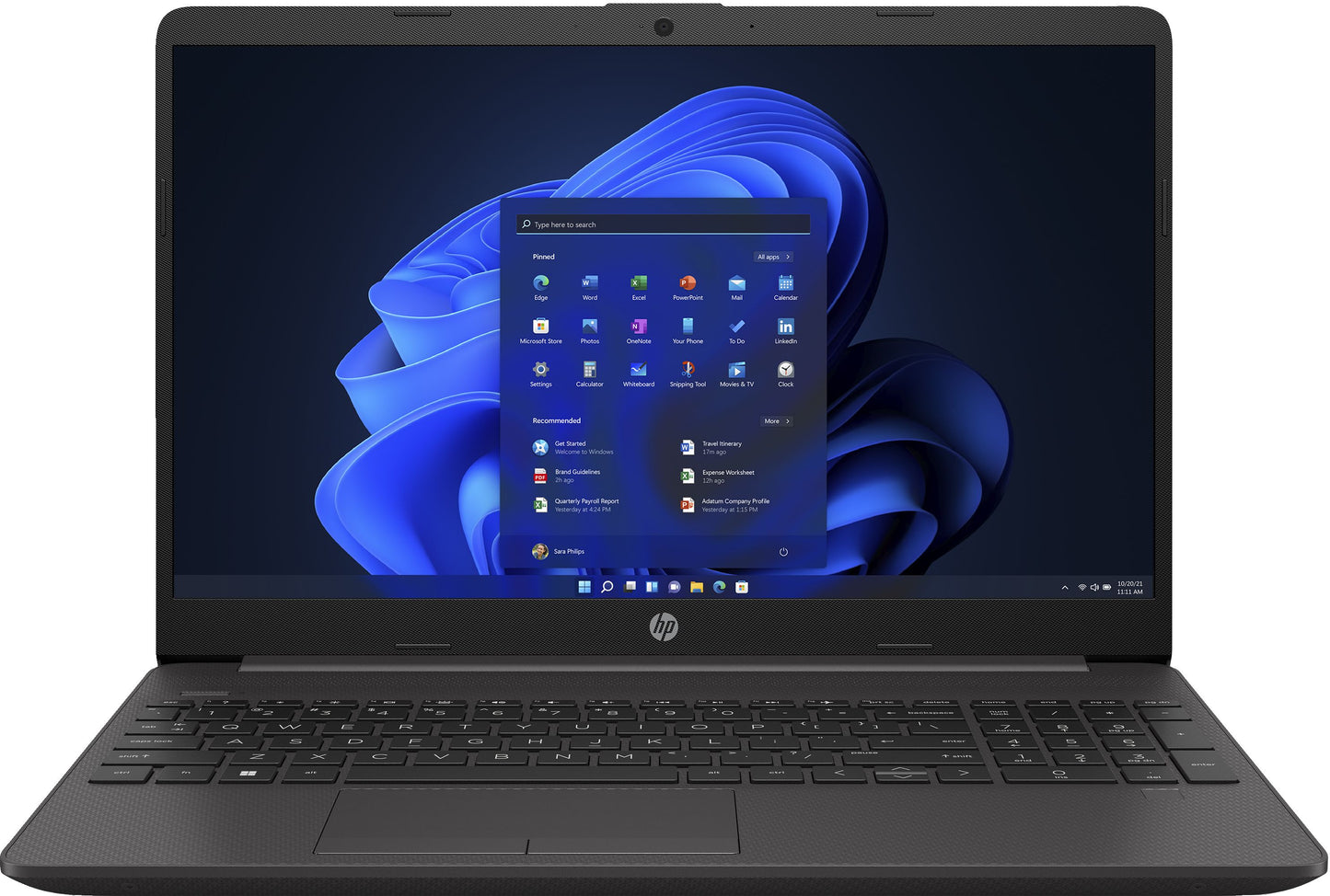 HP 250 G8 Intel® Core™ i5 i5-1135G7 Notebook 39.6 cm (15.6") Full HD 8 GB DDR4-SDRAM 256 GB SSD Wi-Fi 5 (802.11ac)