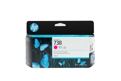 HP CART INK MAGENTA DESIGNJET 738