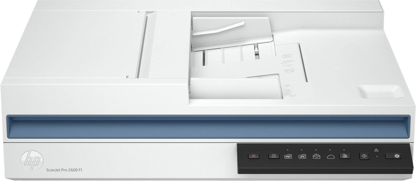 HP Scanjet Pro 2600 f1 Flatbed scanner and ADF 600 x 600 DPI A4 White
