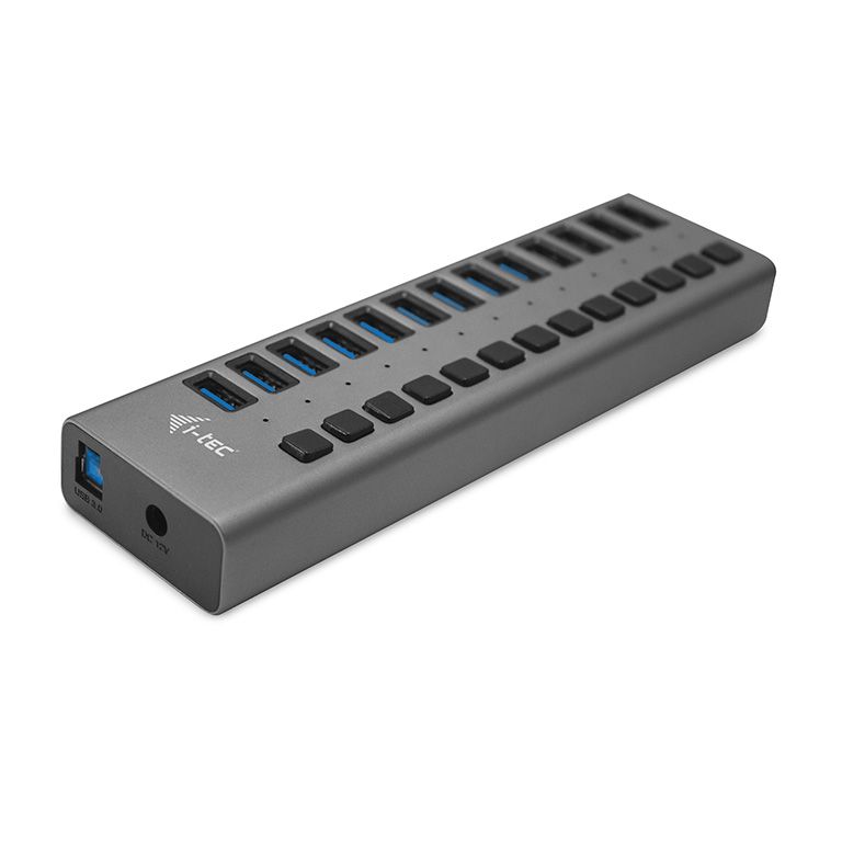i-tec U3CHARGEHUB13 Universal Mobile Device Charger Grey AC Internal