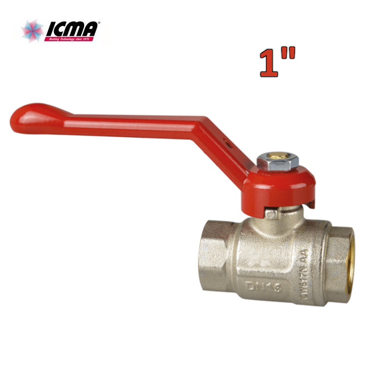 ICMA 350 - Ball valve? 1'' F/F thread - Long lever