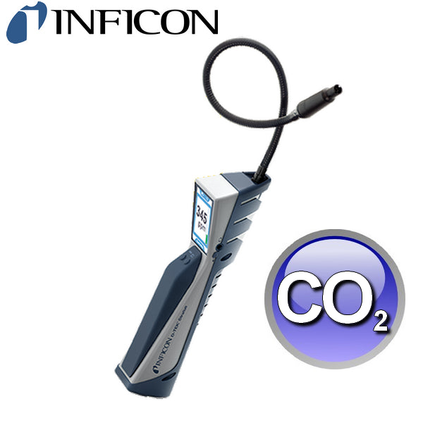 INFICON D-TEK STRATUS - Infrared leak detector 1 g/year for CO2 carbon dioxide - color display