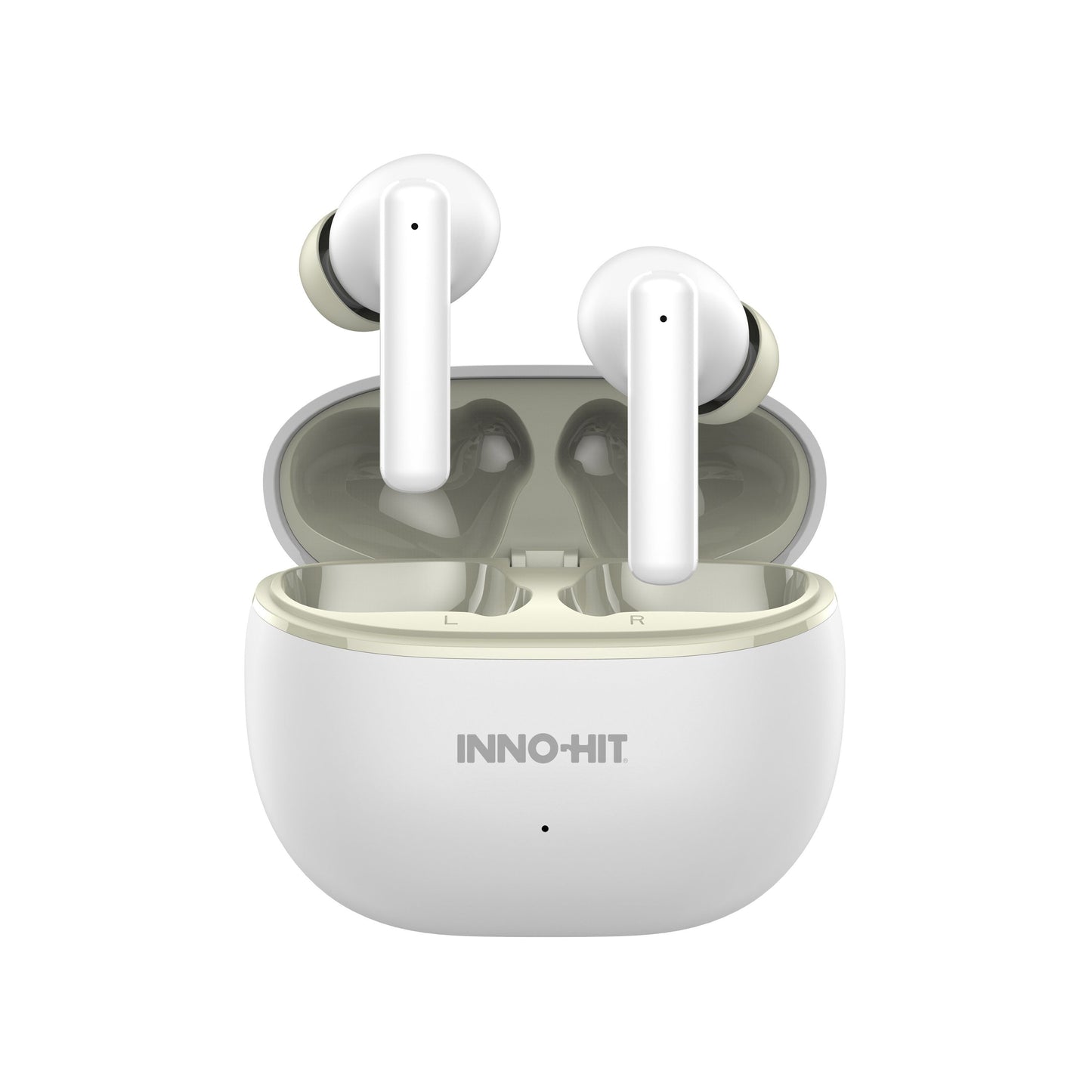 INNOHIT SMARTPOD HEADPHONES WITH ENC ANC SMART TOUCH AND GAME MODE WHITE
