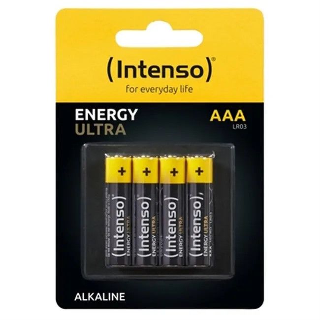 INTENSO ALKALINE BATTERIES ENERGY ULTRA AAA LR03 4PCS BLISTER