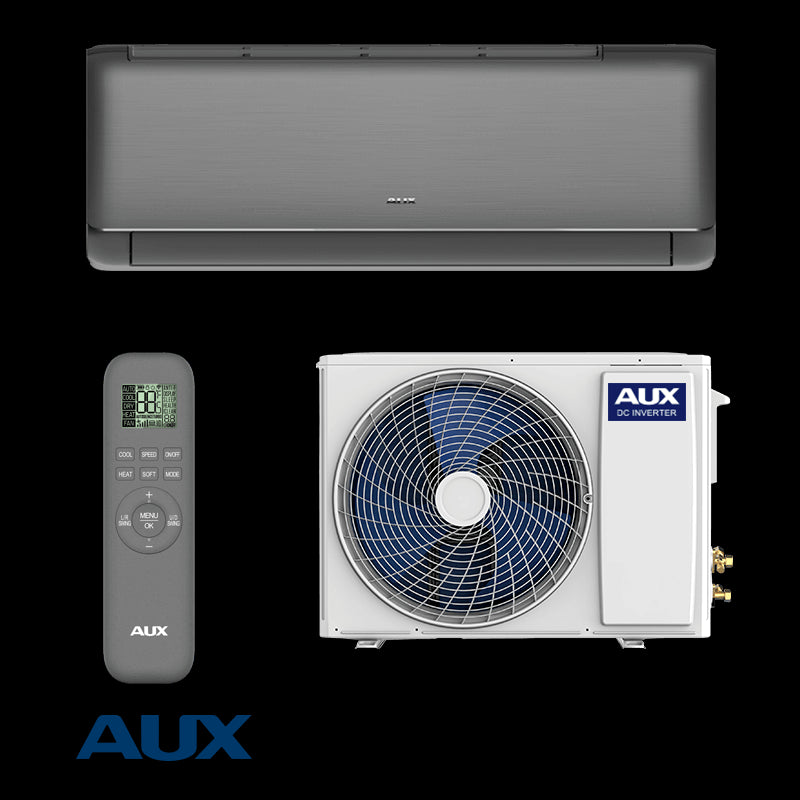 Inverter Air conditioner AUX New-Q ASW-H12C5A4/QFR3DI-C0 - black