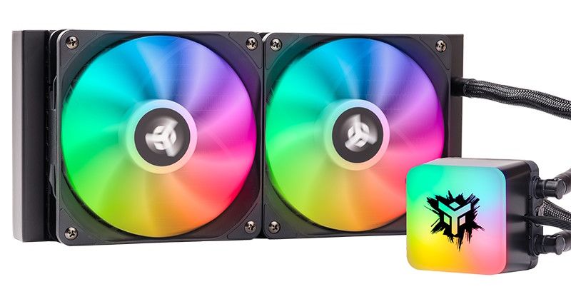 ITEK SKETLIQ 240 ARGB LIQUID COOLER - 240MM, UNIVERSAL SKT, PWM, ARGB