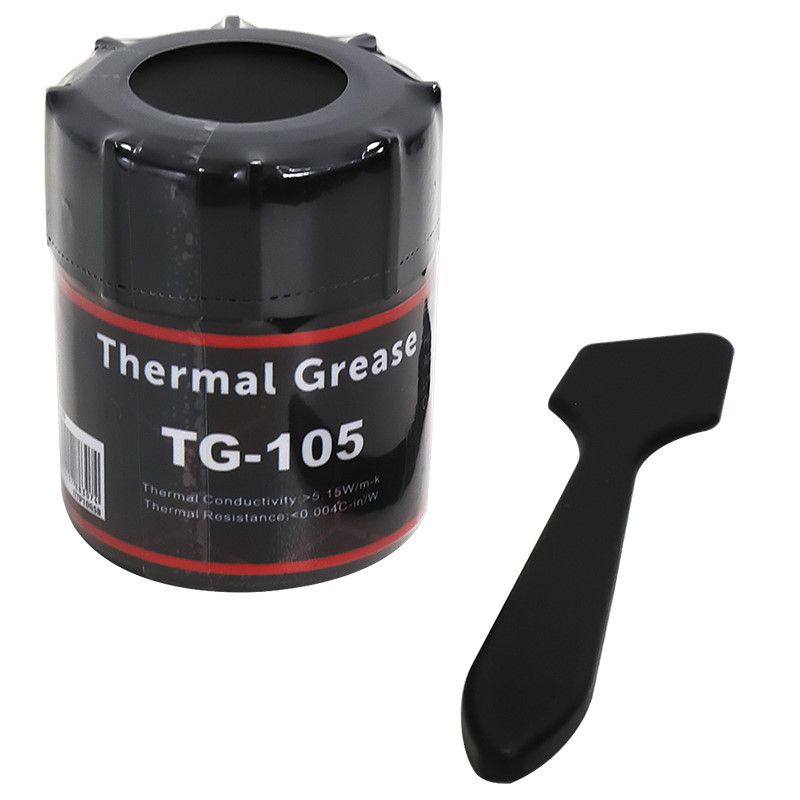 ITEK THERMAL PASTE TG-105 - 10G JAR WITH SPATULA, GRAY