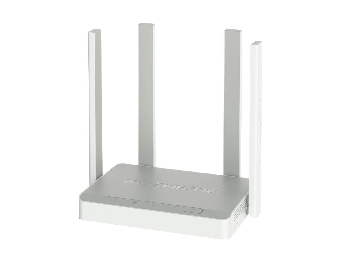 KEENETIC SPEEDSTER (KN-3012), 4 PORT 1GBPS ROUTER, WI-FI AC1200, MESH, VPN, PARENTAL CONTROL, MULTI LANGUAGE MENU