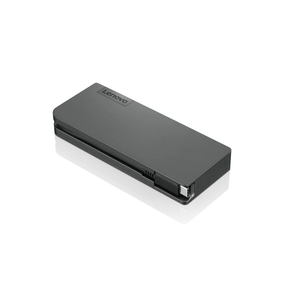 Lenovo 4X90S92381 Wired USB 3.2 Gen 1 (3.1 Gen 1) Type-C Laptop Docking Station and Port Replicator Gray